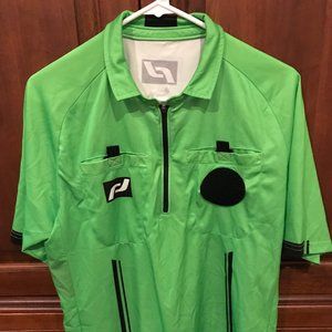 Green Soccer Referee Jersey